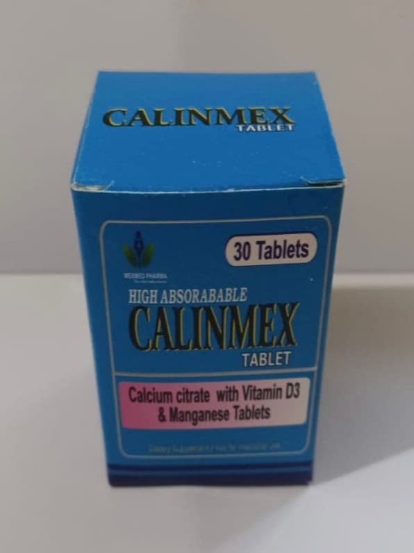 CALINMEX tablet packshot